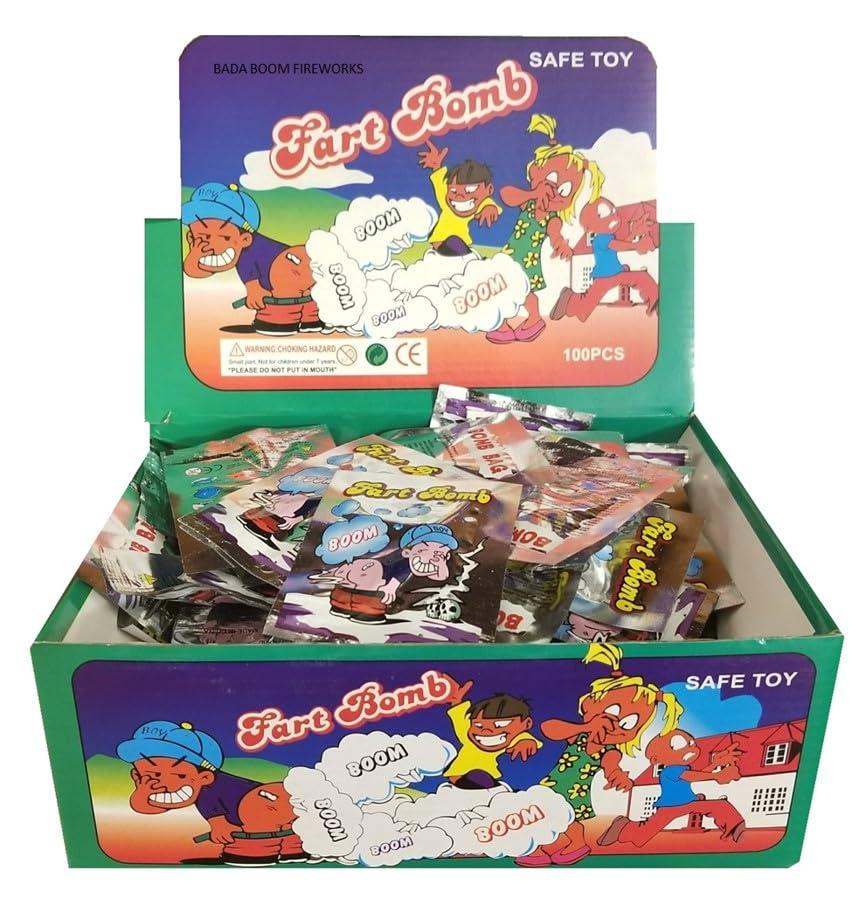 Generic Generic 100pc Fart Bomb Bag ~ Display Included, Small