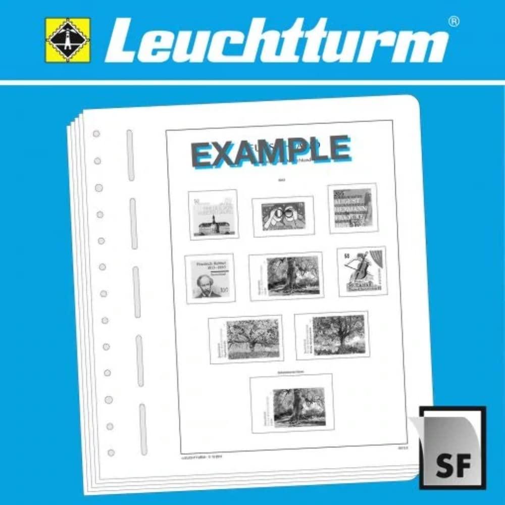 LEUCHTTURM1917 Lighthouse SF Illustrated Album Pages Australia Official and Postage Stamps