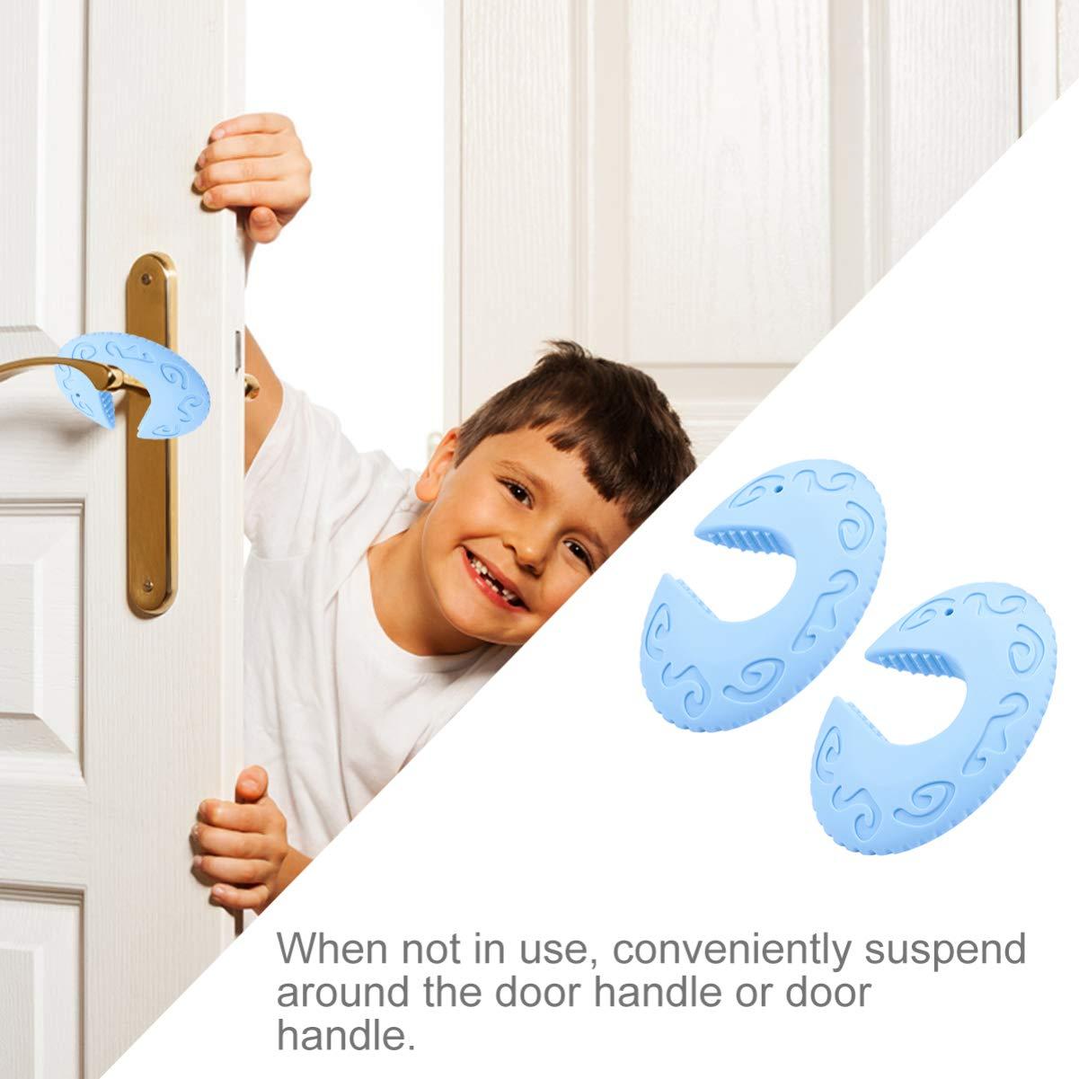 HEALLILY HEALLILY 2pcs Finger Pinch Guard Door Stopper Door Pinch Guard Baby Finger Protector
