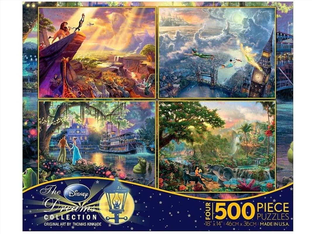 Ceaco Thomas Kinkade Disney Dreams Puzzle Pack