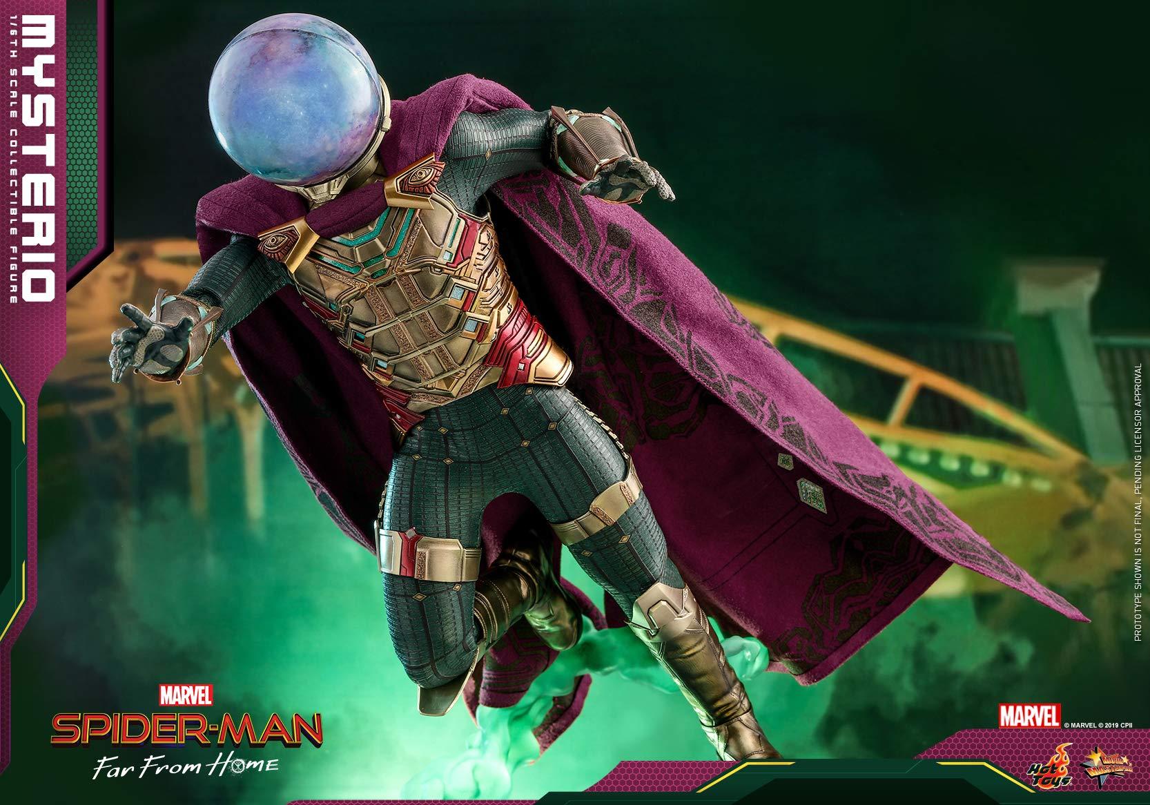 Hot Toys Hot Toys Marvel Comics Spider-Man Far from Home Mysterio Jake Gyllenhaal 1/6 Scale Collectible Figure