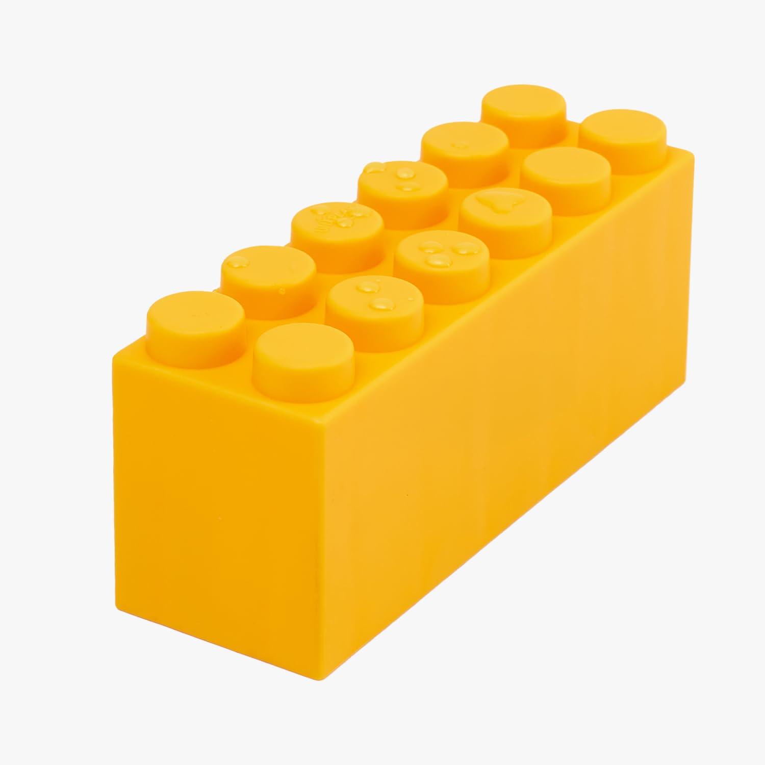 UNiPLAY UNiPLAY Giant Plump Toddler Soft Building Blocks - 48-Piece Stacking Set for Early Cognitive Development and Creative Play - Ages 3 Months+