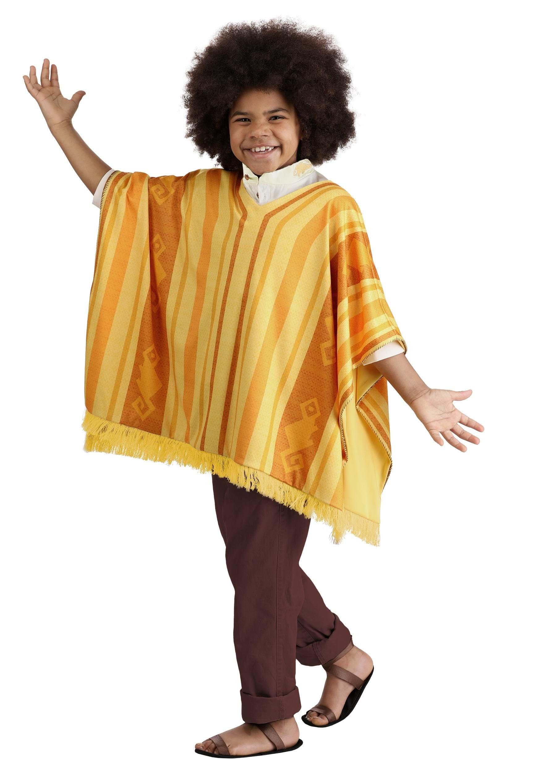 Fun Costumes Disney's Encanto Camilo Costume For Kids | Officially Licensed Halloween Outfit Includes A Shirt And Poncho