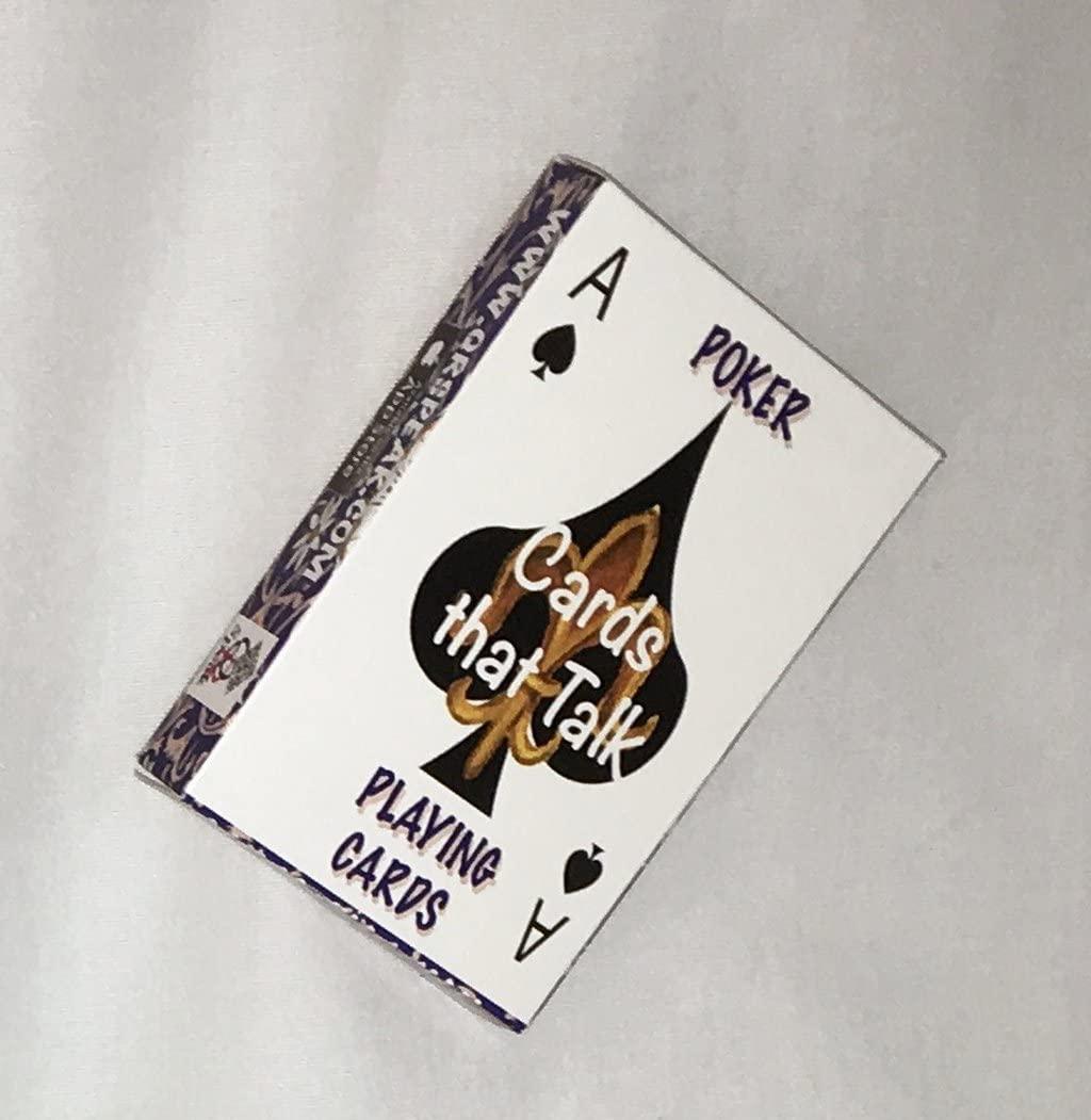 Cards that Talk Cards that Talk Playing Cards Braille Alternative