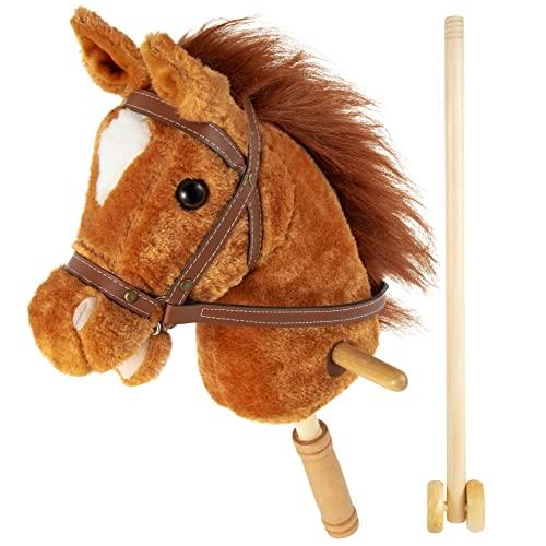 Horse riding toy stick online