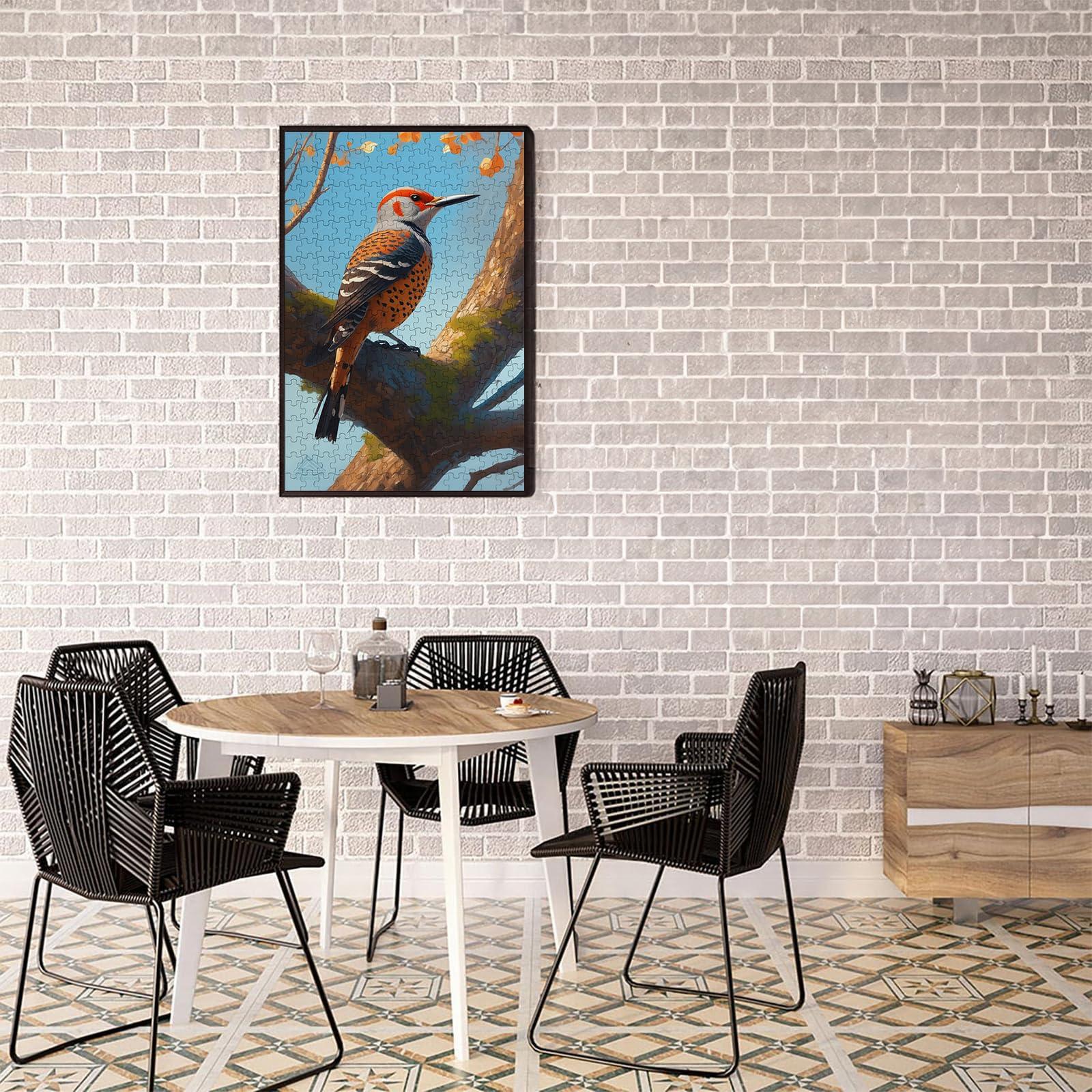 Directo Watercolor Realism Puzzles for Adults 75 Piece Puzzle-Northern Harrier-Creative Color and Lines Jigsaw Puzzle Color Challenge Puzzle The Gift of Art