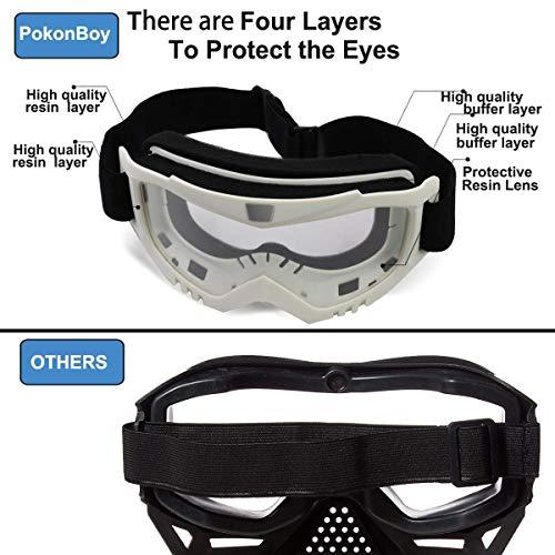 Nerf Glasses Kids Paquete De Mu00e1scaras Tu00e1cticas