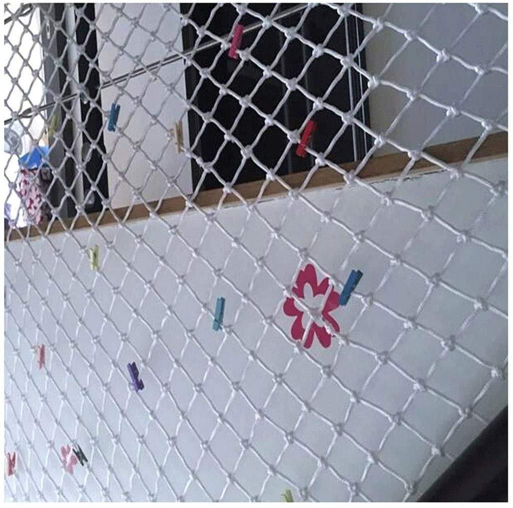 JHKJ JHKJ Safe Net, Railing Safety Net Baby Safety Banister Guard Stair Balcony Rail Protector Net Child Safety Net Climbing Safety Net,2x6m6.6 * 20ft