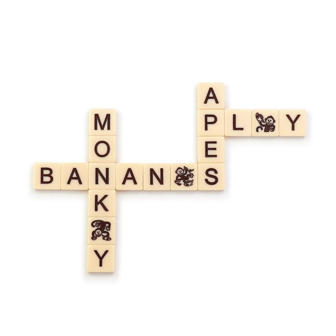 Bananagrams Bananagrams WildTiles Vocabulary Building and Spelling Improvement Lettered Tile Game for Ages 7 and Up