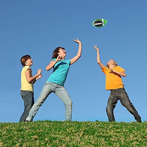 Globall Globall Rubber Younger Football,Sports Balls for Kids,Waterproof Football,8.5-Inch Water Sport and Swimming Pool Football,Beach Game (Grass-Green)