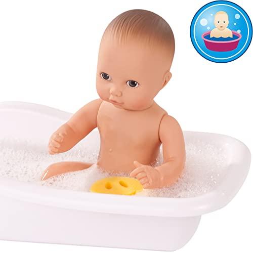 Gtz Gotz Aquini 13\" Avacado Girl Drink & Wet Bath Baby Doll with Pacifier, Towel and Potty