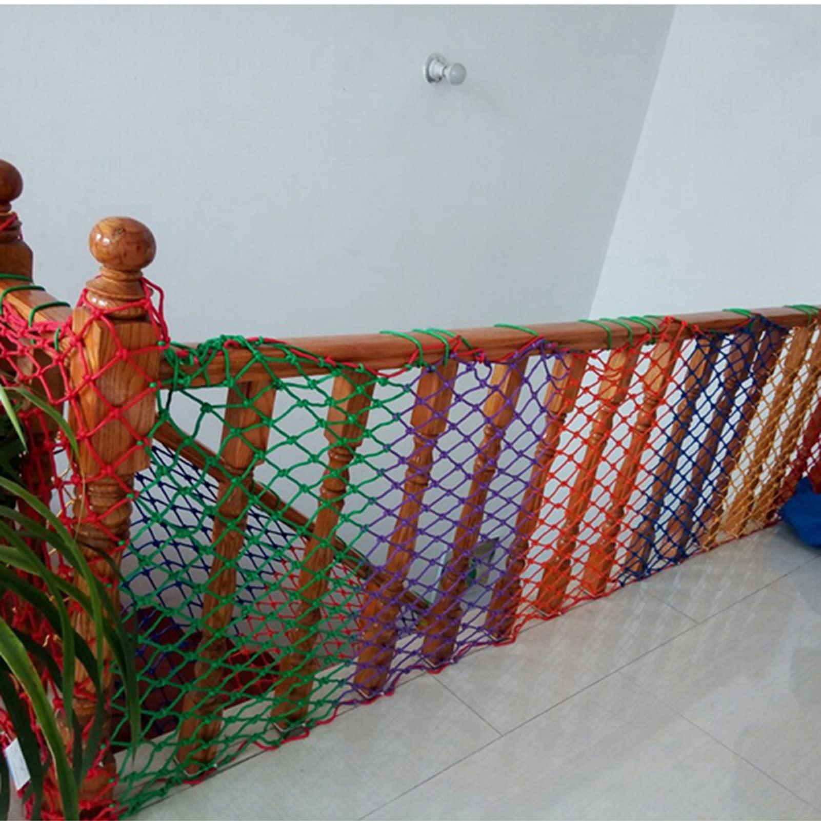 AWSAD AWSAD Pet Safety Nets Color Nylon Decorative Nets Clothes Hanging Nets Stairs Balcony Kindergarten Protective Nets Children Climbing Safety Nets Hemp Rope Nets