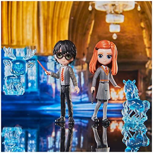 Wizarding World Wizarding World, Magical Minis Harry Potter and Ginny Weasley Patronus Friendship Set with 2 Toy Figures and 2 Creatures, Kids Toys for Ages 5 and up