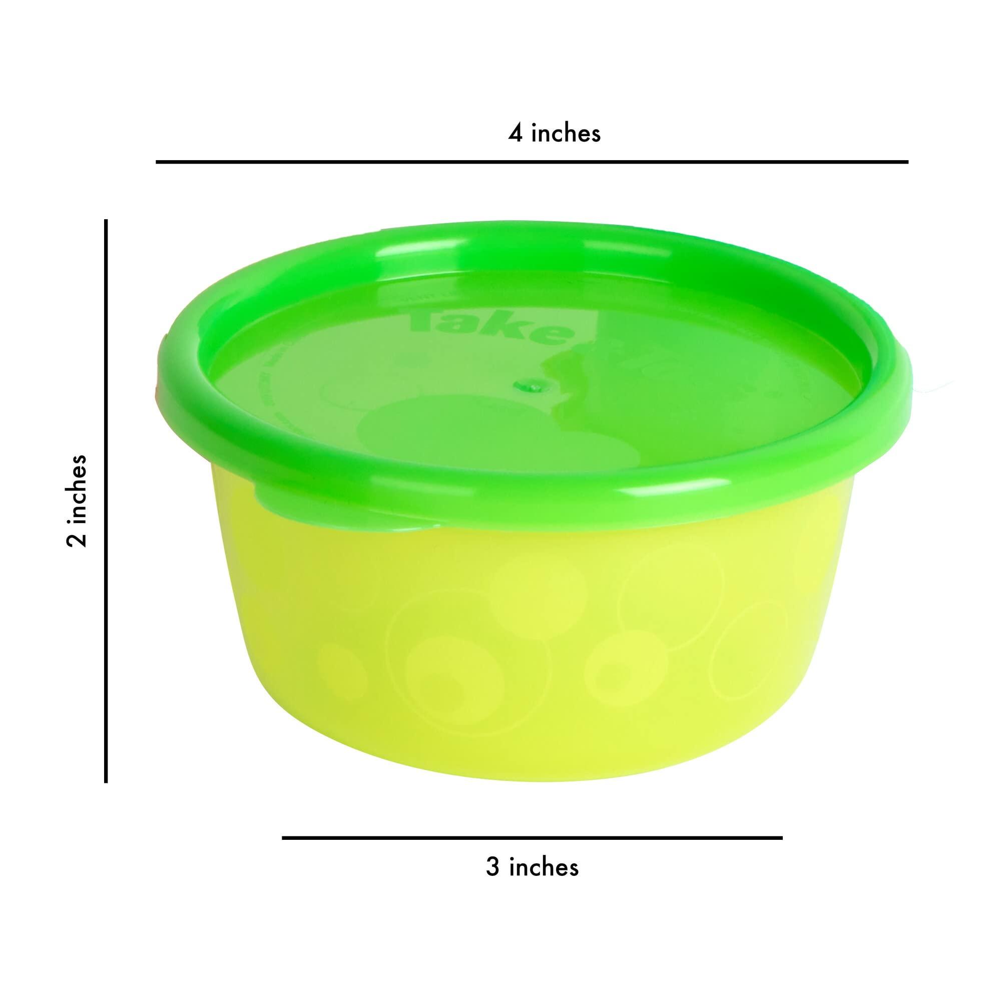 The First Years The First Years Take & Toss Toddler Bowls Set - Reusable Toddler Snack Cups - Toddler and Baby Snack Containers with Snap On Lids - Ages 9 Months and Up - 8 Oz - 6 Count