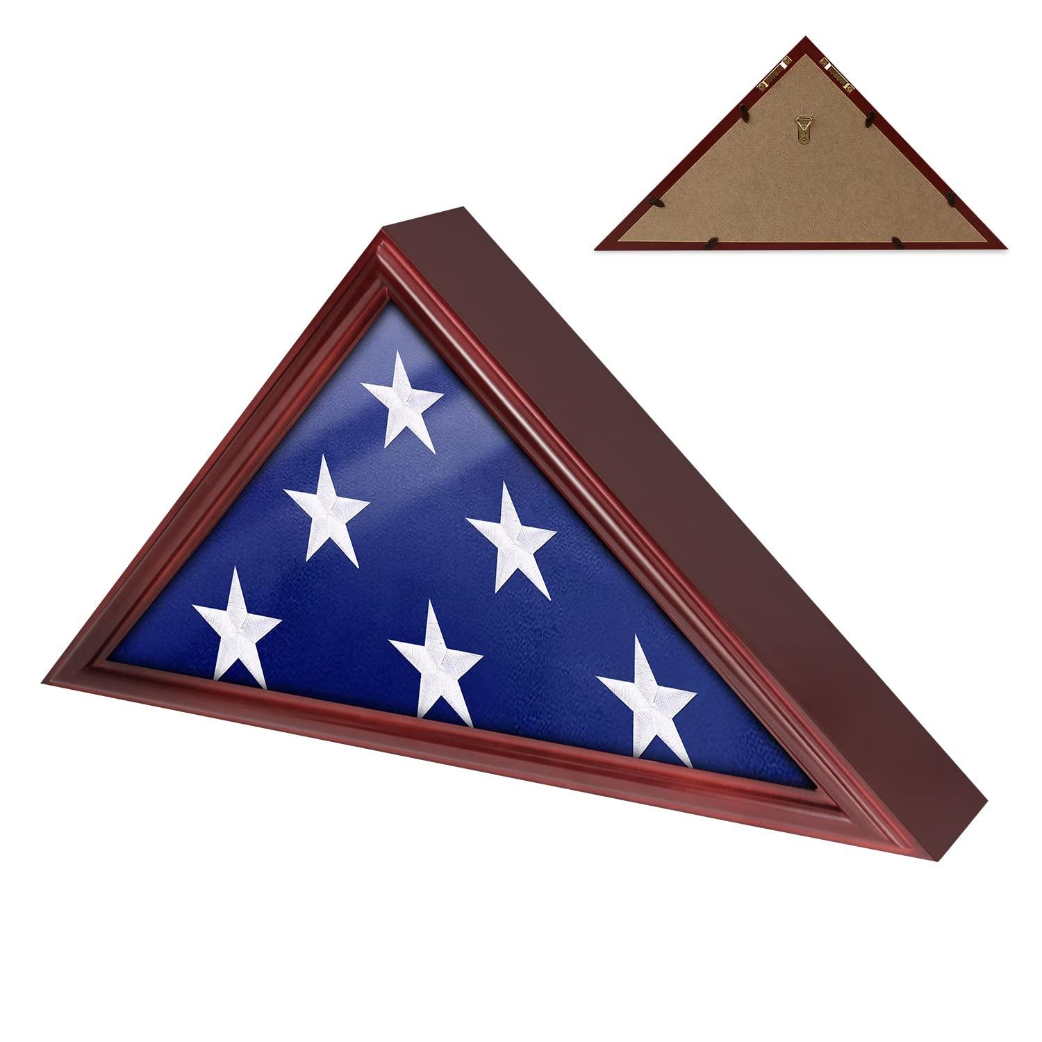 ASmileIndeep Flag case+ Challenge Coin Display