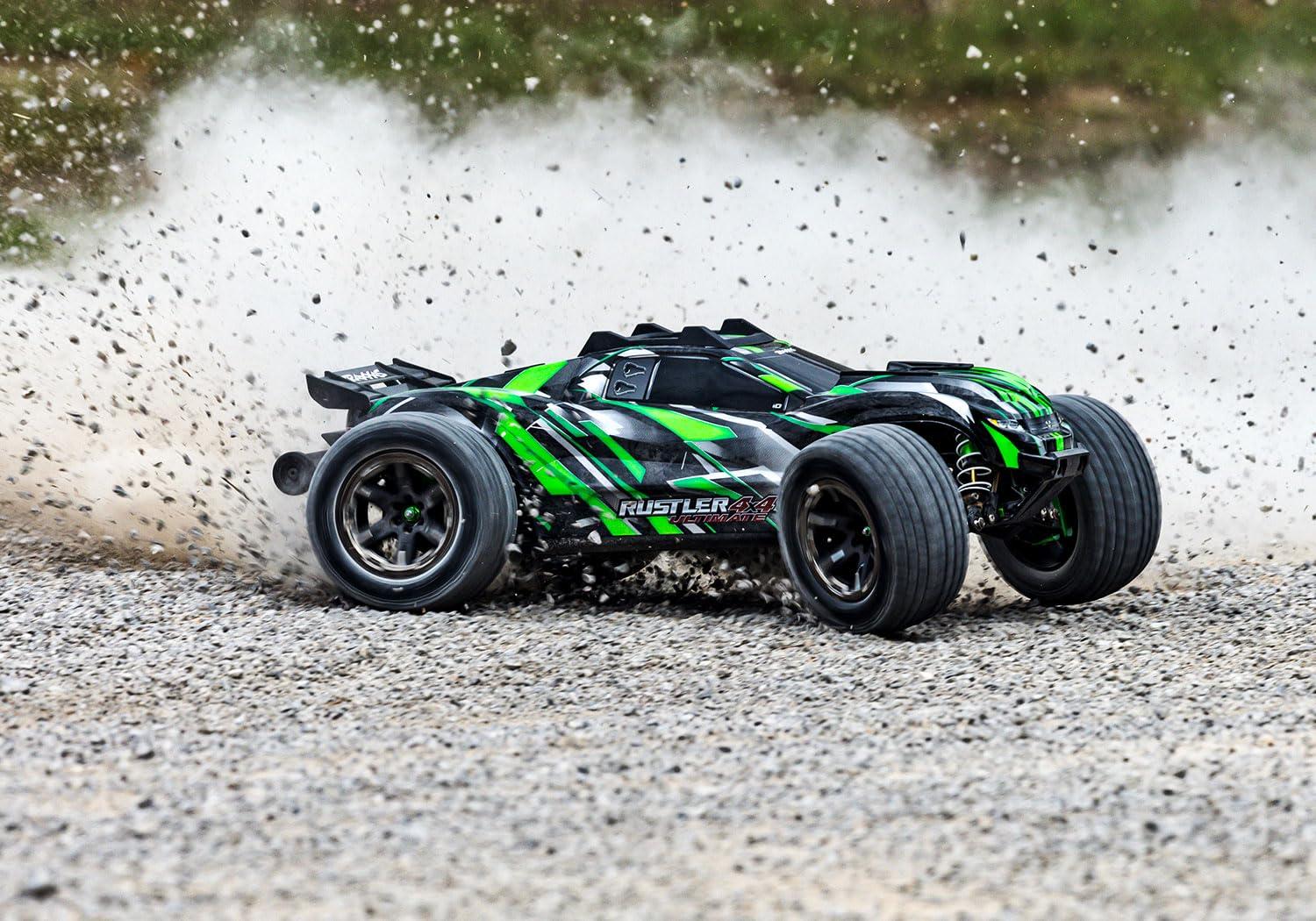 Traxxas Traxxas Rustler 4x4 Ultimate VXL Green 1/10 RTR - 67097-4
