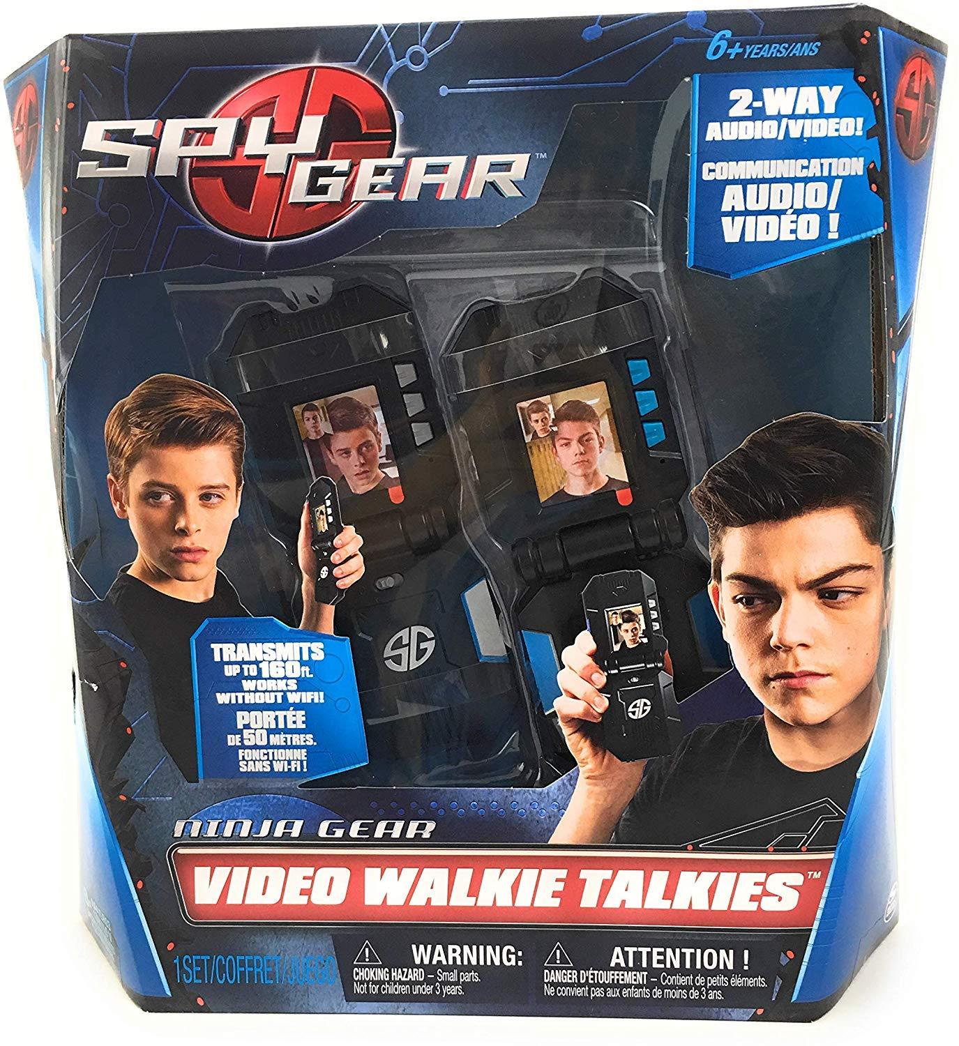 Spy Gear Spy Gear Ninja Video Walkie Talkies with 2-way Audio and Video
