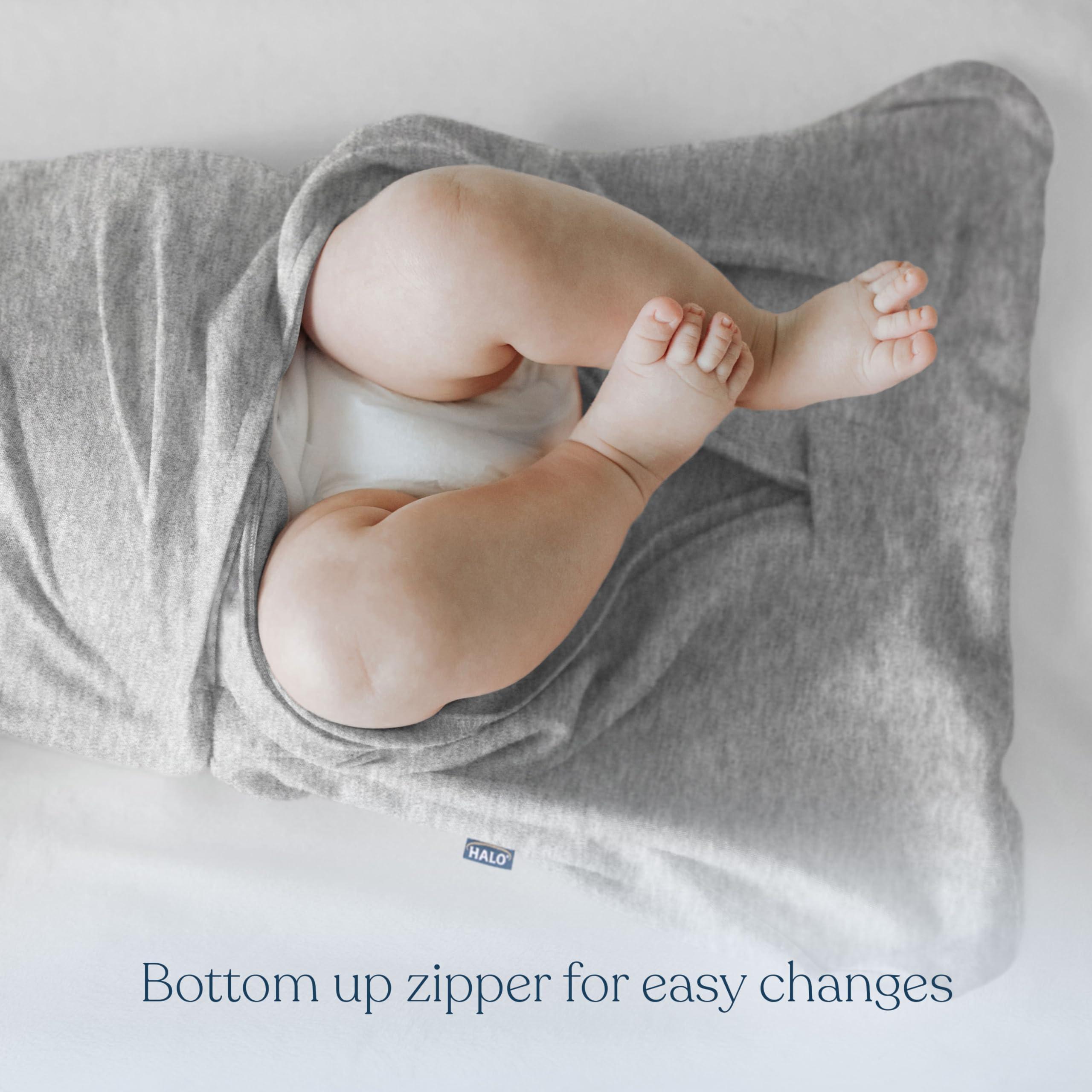 HALO HALO Baby Sleepsack Swaddle Wearable Blanket, 3-Way Adjustable Infant Sleepsack, TOG 1.5, Ideal Temp, Ombre, Newborn, 0-3 Months, 6-12 Pounds