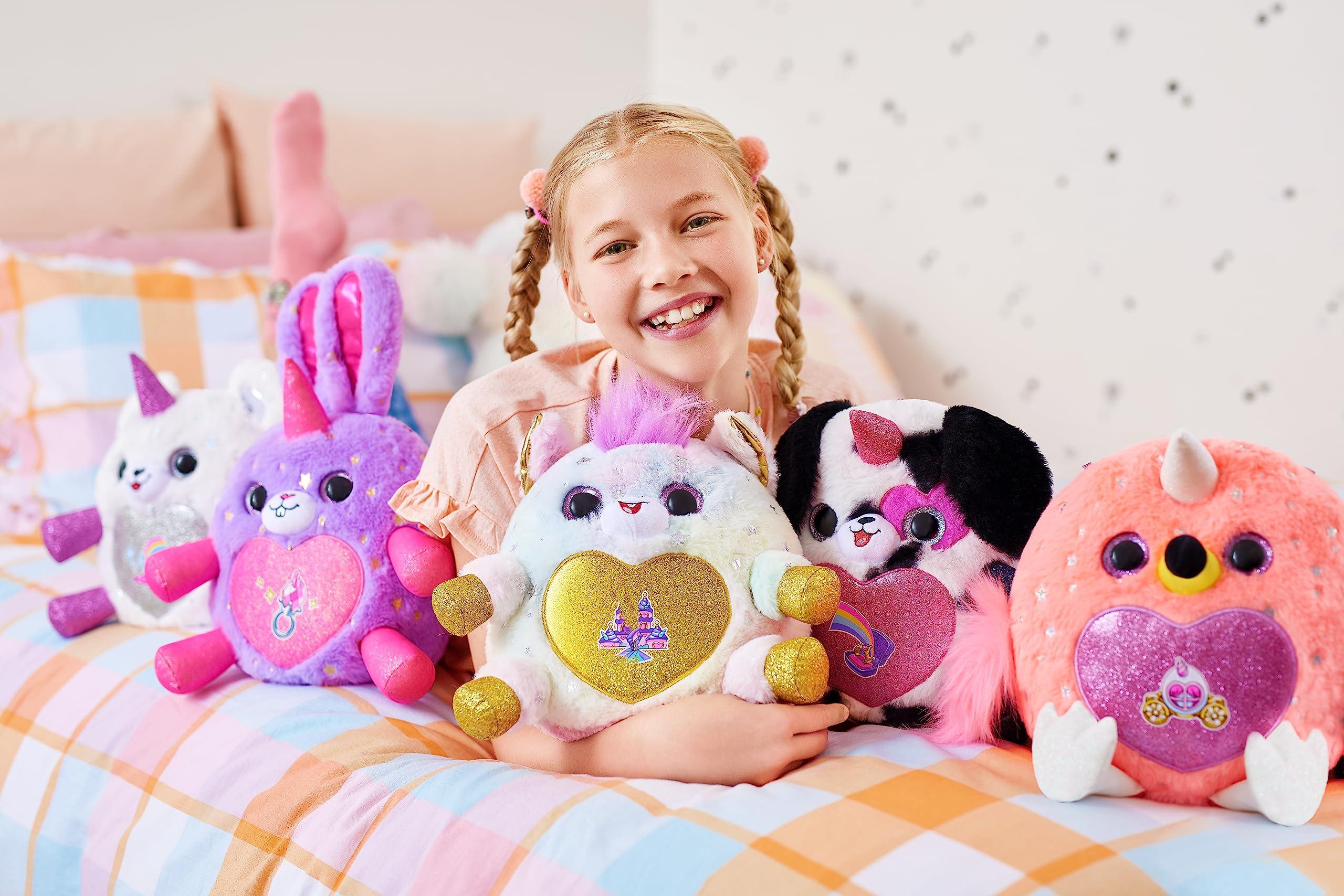 Rainbocorns Rainbocorns Fairycorn Princess Surprise (Kitty) by ZURU 11" Collectible Plush Stuffed Animal, Surprise Egg, Wearable Fairy Wings, Magical Fairy Princess, Ages 3+ for Girls, Children