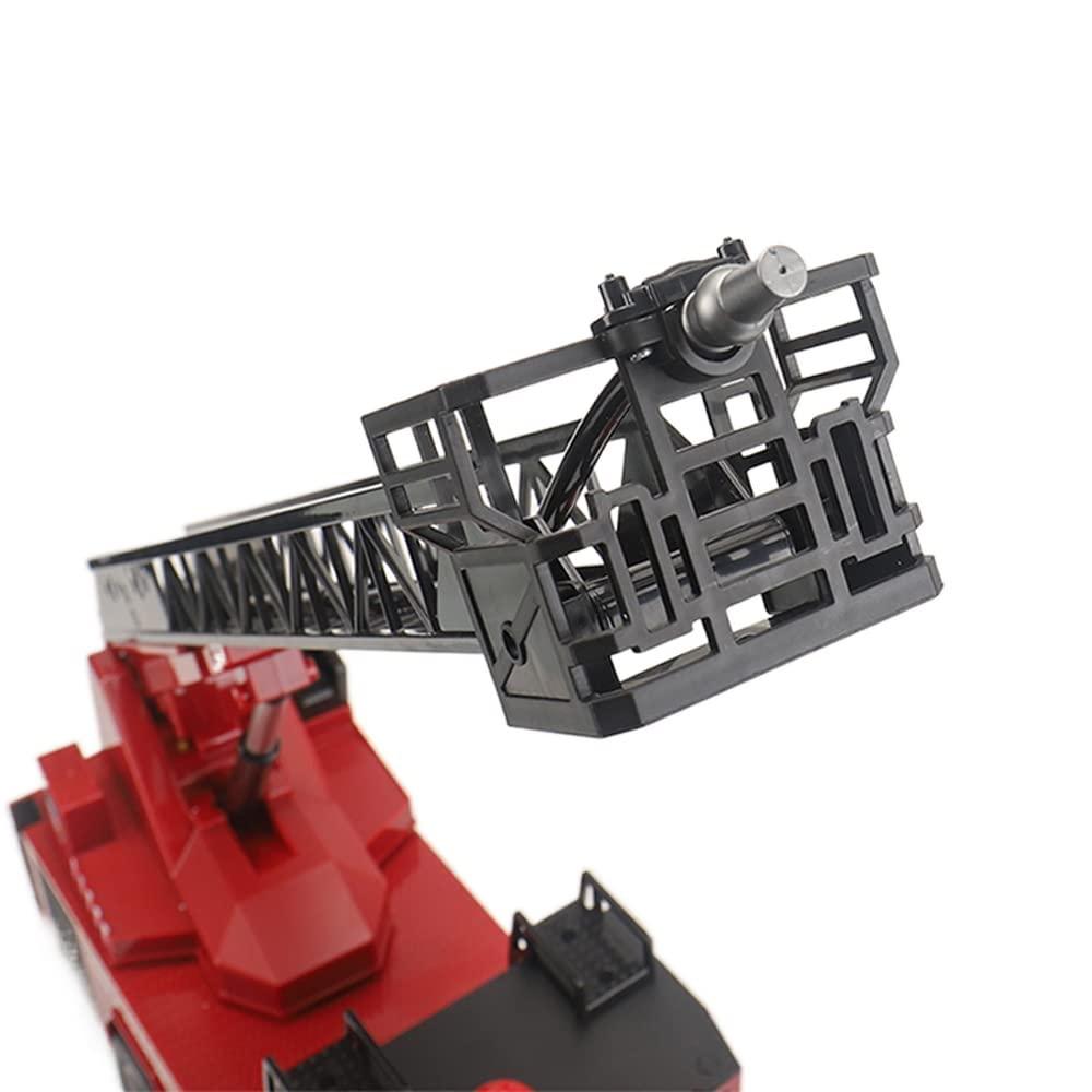 QIYHBVR QIYHBVR Remote Control Fire Truck Shoots Water RC Engineering Vehicle with Water Jet 22 Channel Fire Engine Working Sounds Lights RC Trucks for Kids