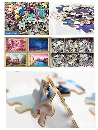 PigBangbang Bermuda Beach 1000 Piece Jigsaw Puzzle 29.5 X 19.6' Wood-Material Large Format for Adults