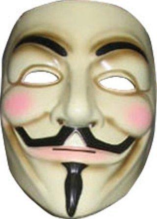 Rubie\'s V for Vendetta Costume Mask