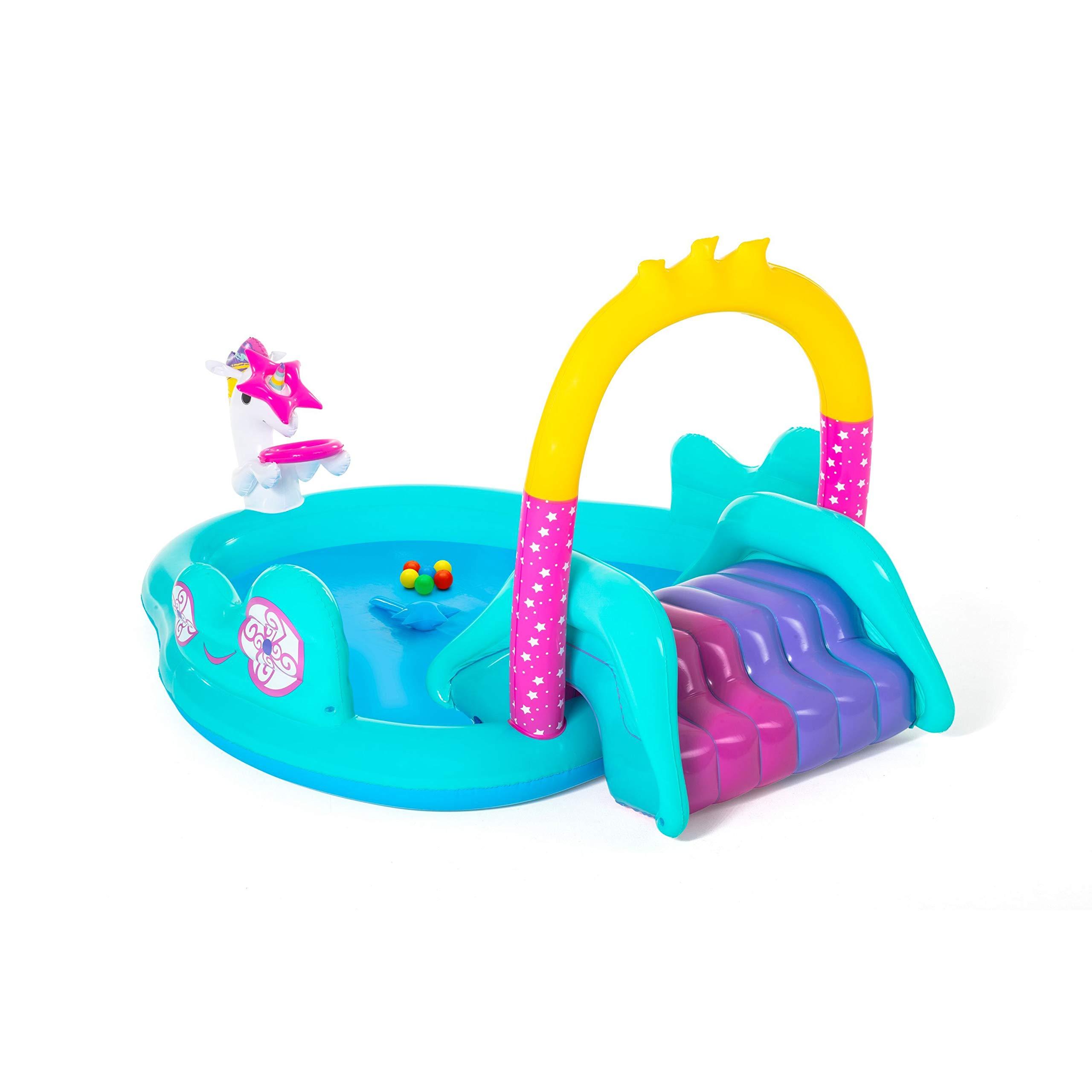 H2OGO! H2OGO! Bestway Magical Unicorn Carriage Play Pool Center