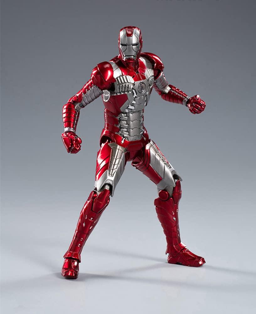 KaniHobby KaniHobby ZD Toys Marvel Studios 10th-Aniversary Series Iron Man 2 MK5 Mark V 7 Inches Action Figure(Iron Man MK5)