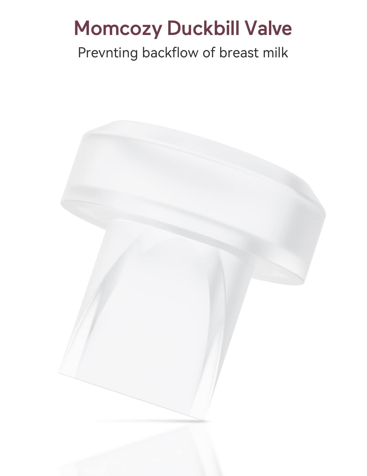 Momcozy Momcozy Original S9 Pro/S12 Pro Replacement Accessories, Only Compatible with Momcozy S9 Pro/S12 Pro Breast Pump NOT for S9/S12(Duckbill Valves & Silicone Diaphragm,1 Pack)