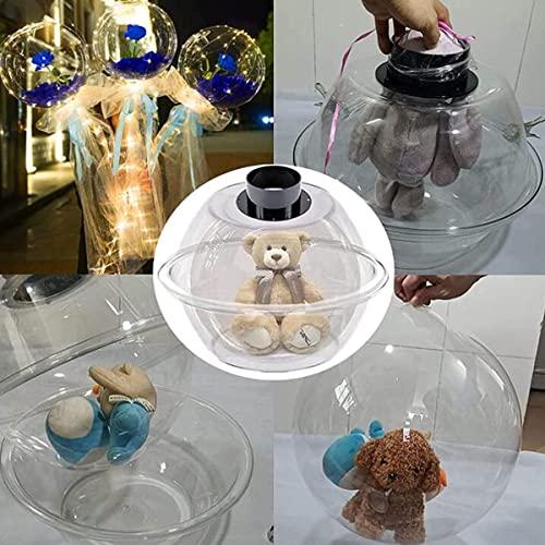 DOZPAL DOZPAL Balloon Gift Machine with Inflatable Pump, Balloon Stretcher Tool for Stuffing Filling Plush Toys Rose Balloon Bouquets - Wedding Christmas Birthday Party Gift