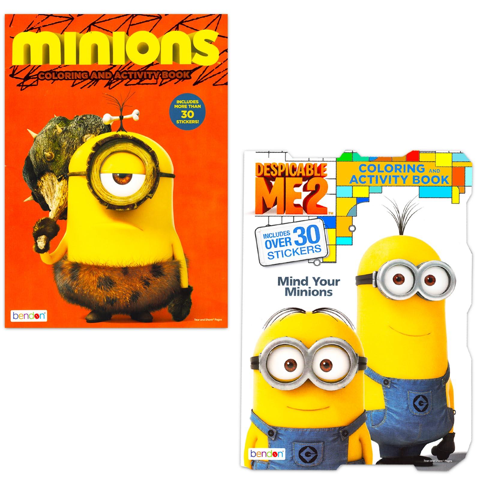Despicable Me Minions Despicable Me Minions Coloring Book Bundle with 6 Activity and Coloring Books, Stickers, Crayons, and More