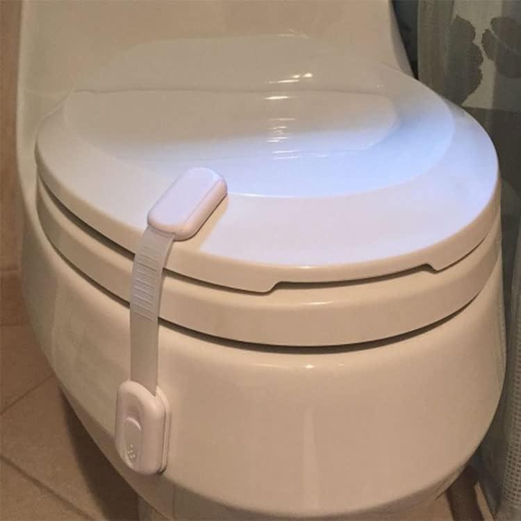 Vkania Vkania Child Proof Cabinet Locks - Cabinet Locks Baby Proofing with 3M Adhesives for Refrigerator, Oven, Cupboards, Toilet Seat - Adjustable,Easy Installation,No Drilling (8 Pack)