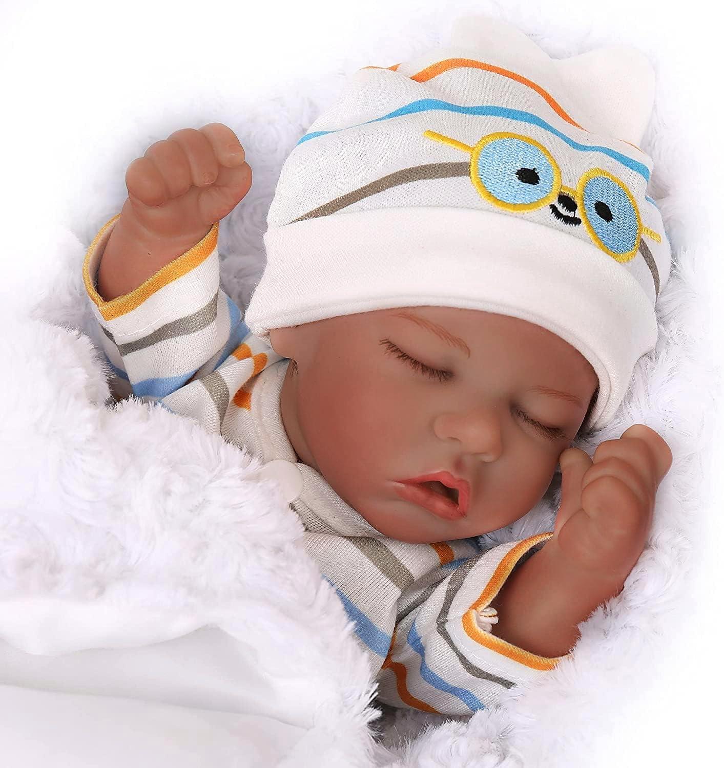 Personalized Teddy Bear Plush With Custom Text - 11-inch Blue Stuffed Animal With T-Shirt