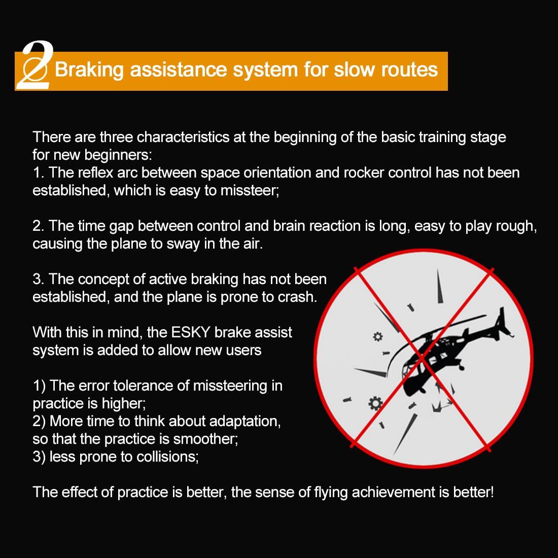 Powerbrick Powerbrick ESKY F150BL V3 5CH RC Helicopter Aircraft, Electric Simulation Tail-LED Fighter Plane Hobby-Grade Model for Airwolf Movie, 6-axis Gyroscope, Ready to Fly, for Beginner Children Teen