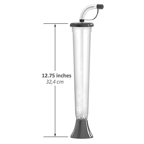 Sweet World USA Sweet World USA (108 Cups Party Yard Cups - 14oz - for Margaritas, Cold Drinks, Frozen Drinks, Kids Parties (Red)