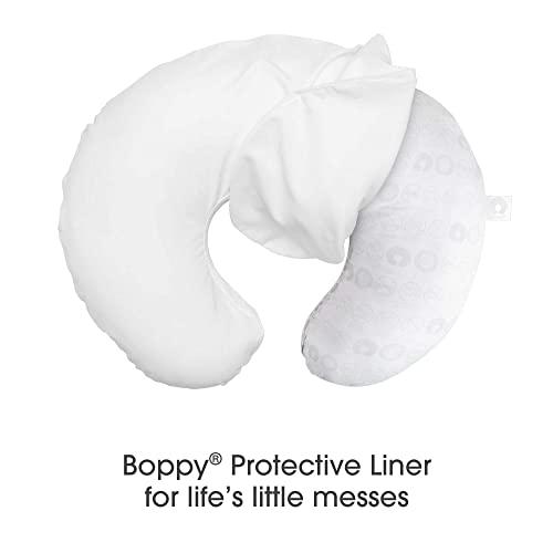 Boppy Boppy Original Nursing Pillow Liner, Bright White, Machine Washable and Wipeable, Extends Time Between Washes, Liner Only