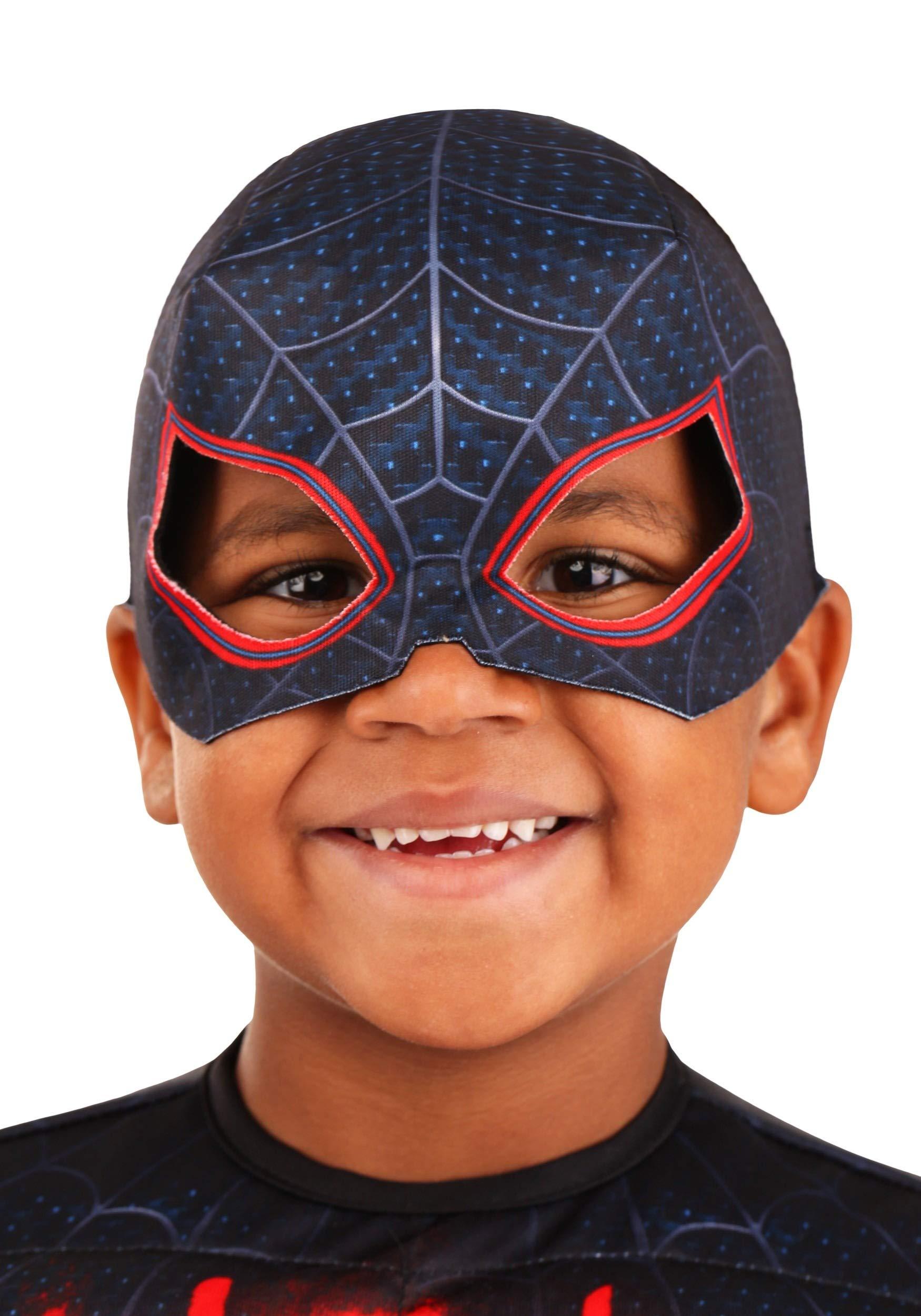 Rubie\'s Rubies Toddler Deluxe Miles Morales Costume - 2T Black
