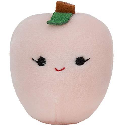 Squishville Squishville by Squishmallows Mini Plush Fruit Squad, Six 2" Soft Minimallow Plush, Irresistibly Colorful Fruits, Mini Peach, Pineapple, and Watermelon