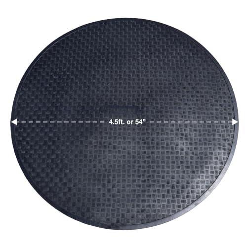 Rubber-Cal Rubber-Cal Circular Rubber Swing Set Mat - 54 Diameter
