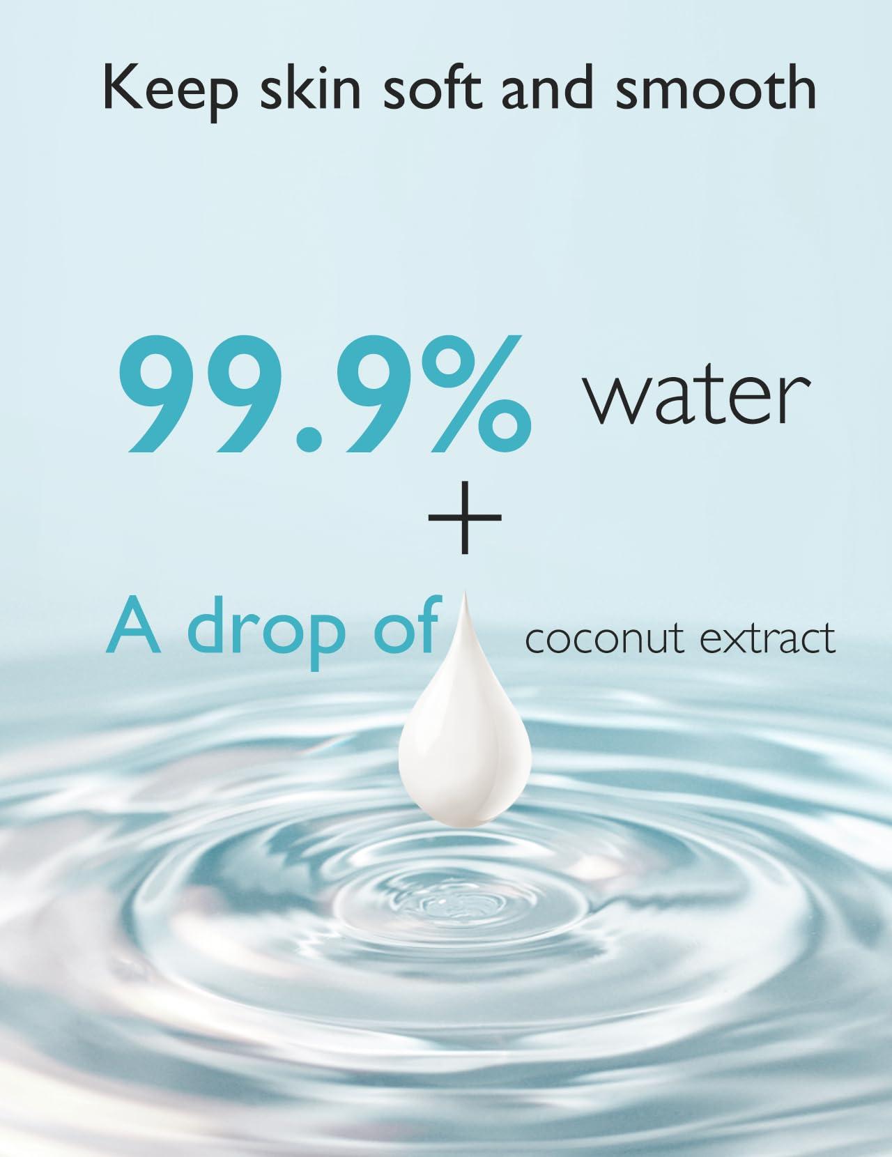 Momcozy Baby Wipes, Momcozy Water Wipes-Extra Large Size Design, 99% Water Based Wipes, Unscented & Hypoallergenic, Cleansing & Moisturizing Baby Wipes for Sensitive Skin, 12 Flip-Top Packs (720 Wipes Total)