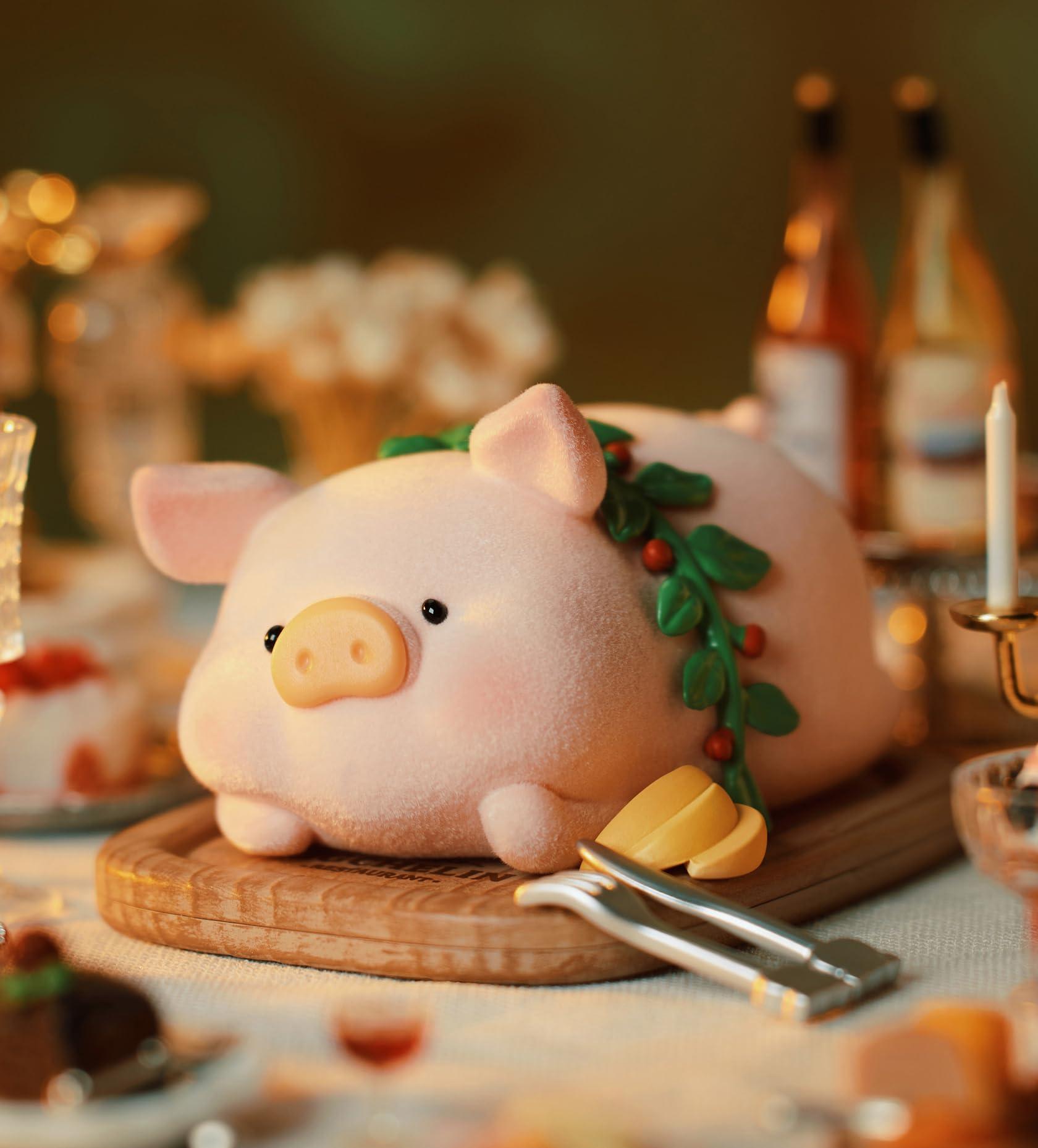 maidimiao maidimiao Lulu The Piggy Pigchelin Restaurant Series 1PC Cute Pig Blind Box Figures Collectible Toys Kawaii Birthday Gifts
