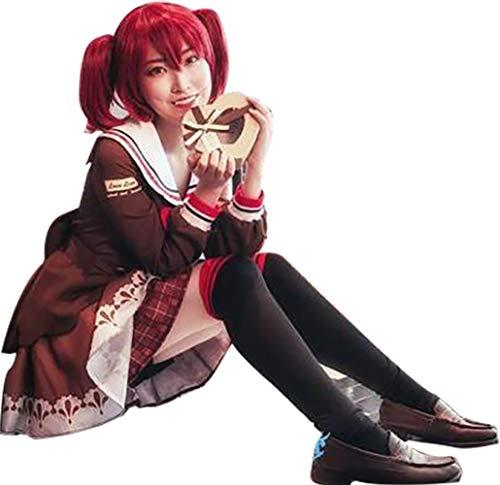 BangYan Anime Cosplay Costume for Love Live Sunshine Chocolate Valentine's Day Ruby Kurosawa