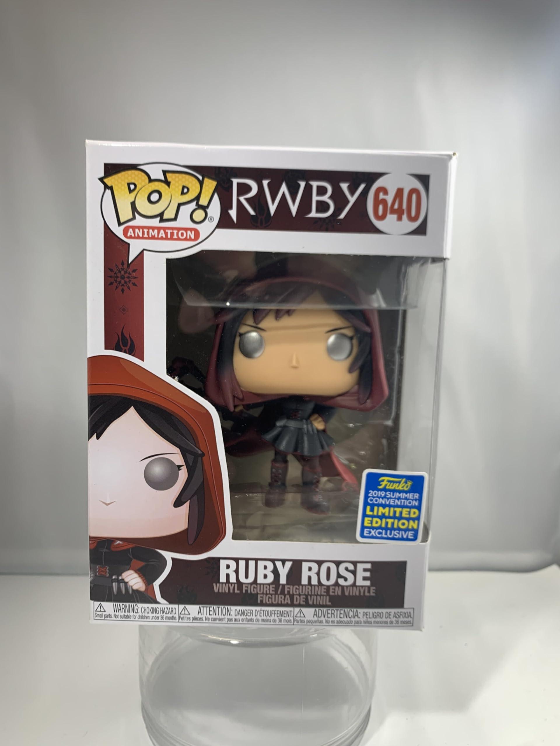 POP Funko Pop! RWBY Ruby Rose #640 SDCC 2019 Exclusive