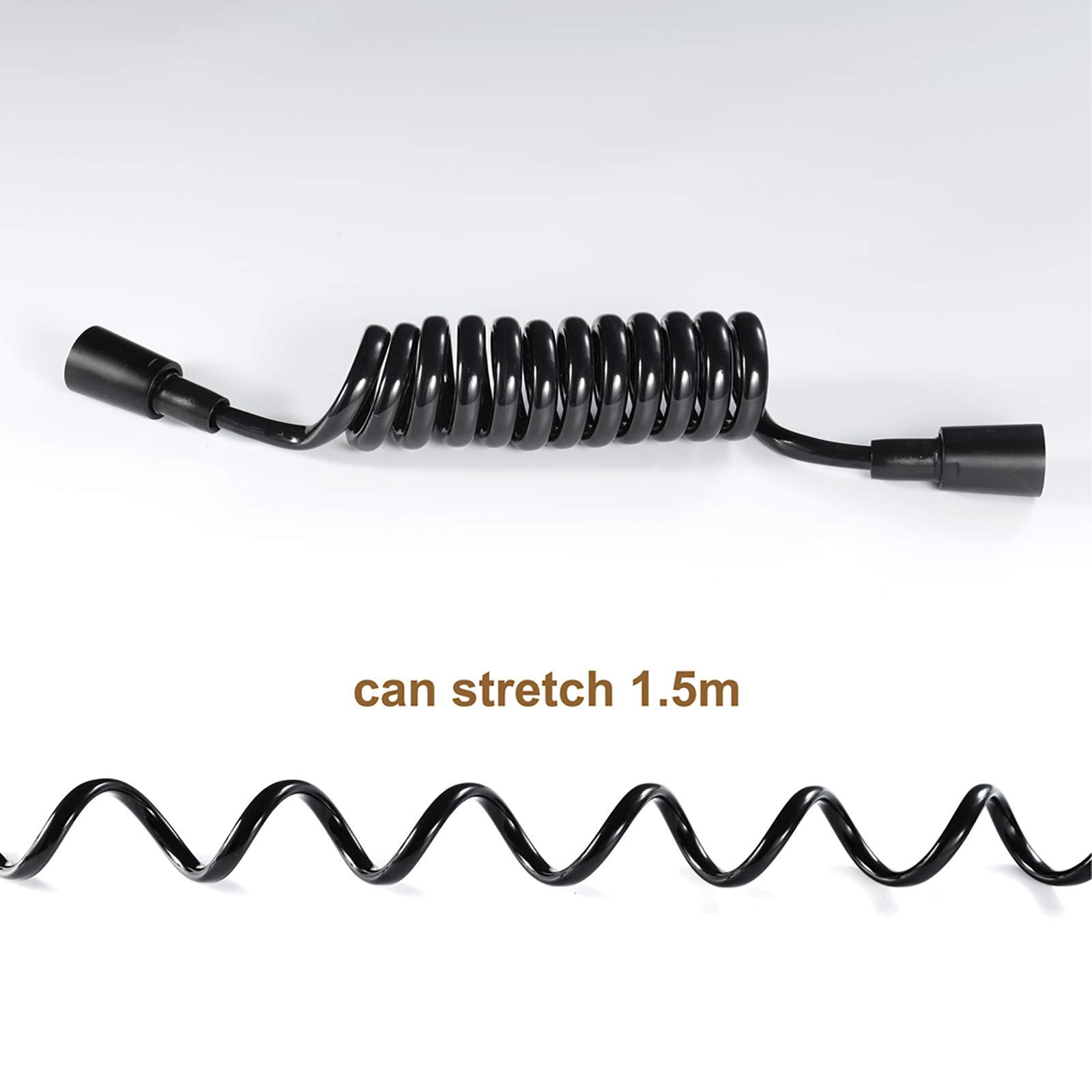 YUJBILTR Handheld Bidet Sprayer for Toilet, Brass Black Portable Cloth Diaper Sprayer Set Single Cold Water Bathroom Bidet Sprayer Kit with Shower Hose and Holder for Personal Hygiene, Pet Bathing