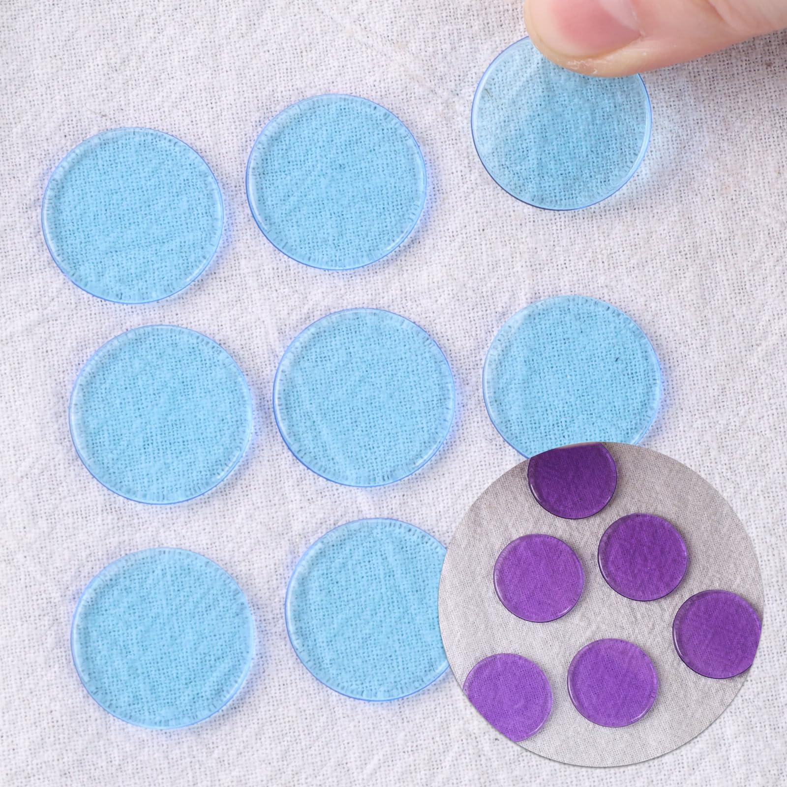 MCPINKY MCPINKY 900 Pieces 3/4 inch Transparent 6 Color Bingo Counting Chips for Bingo Game Party, Game Night, Classroom, Educational Activities las Vegas