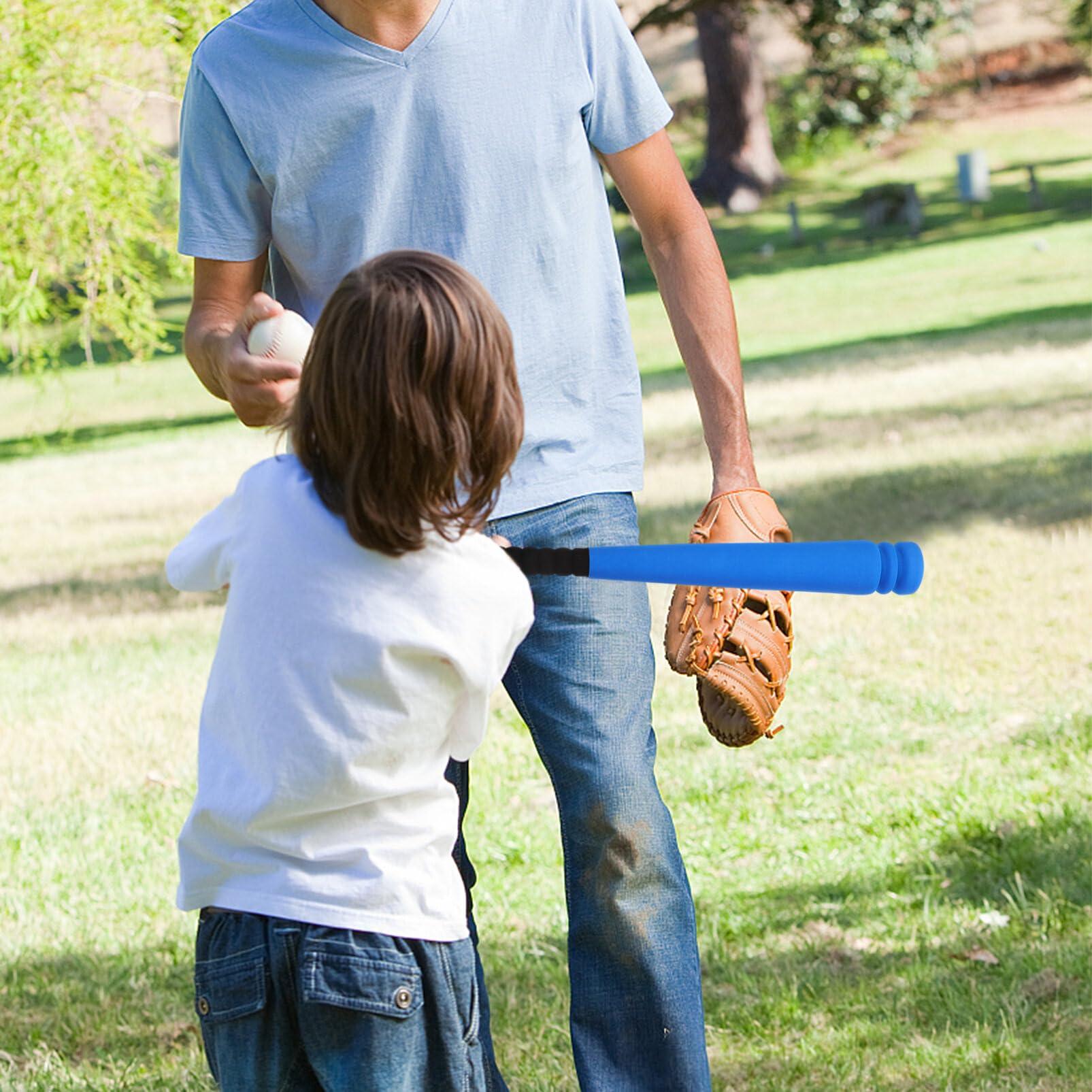 NOLITOY NOLITOY Mini Bat Display Kids Foam Baseball Bat Ball Sets Foam Sport T Ball Bat Toys Set for Beginner Summer Beach Outdoor Garden Backyard Beach Holiday Tiny Baseball Bat