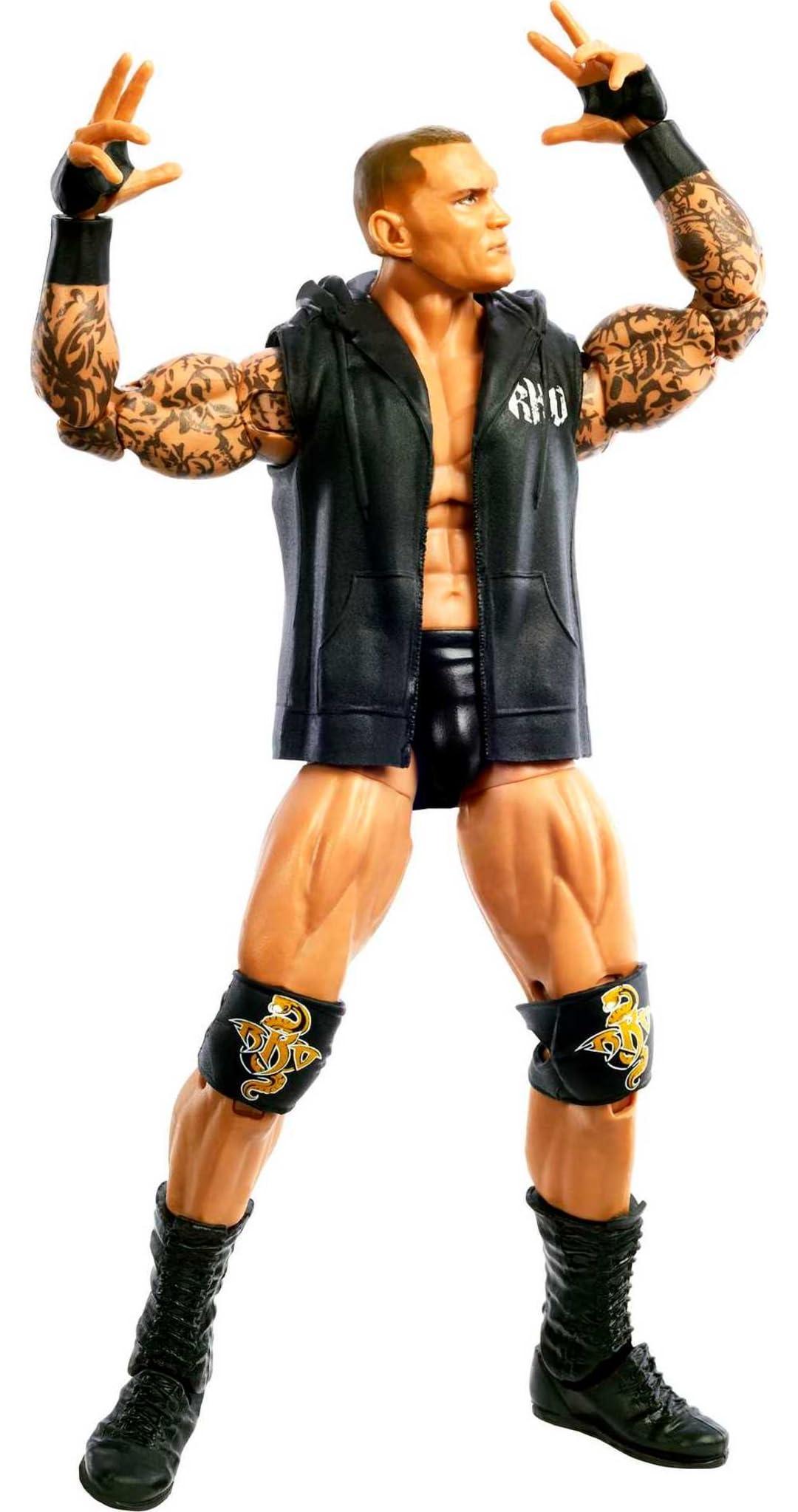 WWE Mattel WWE Elite Collection Top Picks Action Figure & Accessories Set, Randy Orton 6-inch Collectible with Articulation & Interchangeable Parts