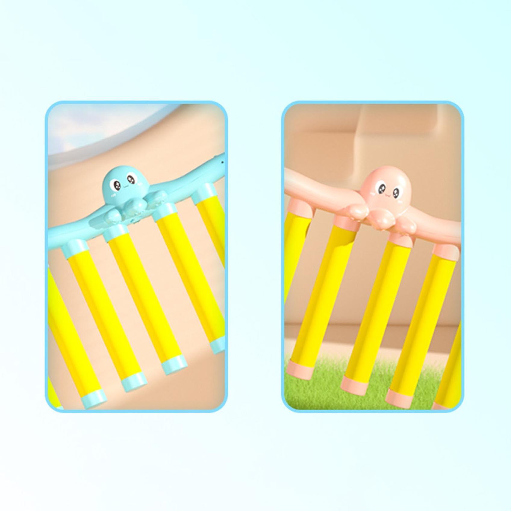 Generic Reflex Challenge Game, Drop Sticks Game, Reaction Training Toy, Hand Eye Coordination Training Catching Sticks Game, Game Stick Reflex Training, 3 Speed Adjustable Control, USB Rechargeable (Color D)