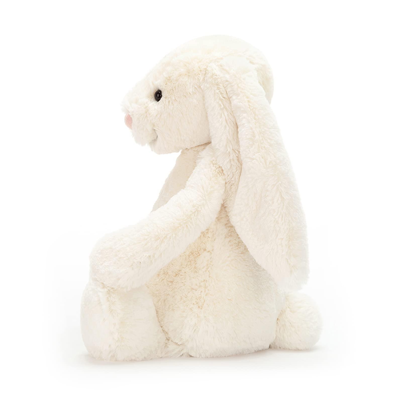 Jellycat Jellycat Bashful Cream Bunny Stuffed Animal, Large 14 inches | Rabbit and Bunny Plush Toy | Classic Children\'s Gift