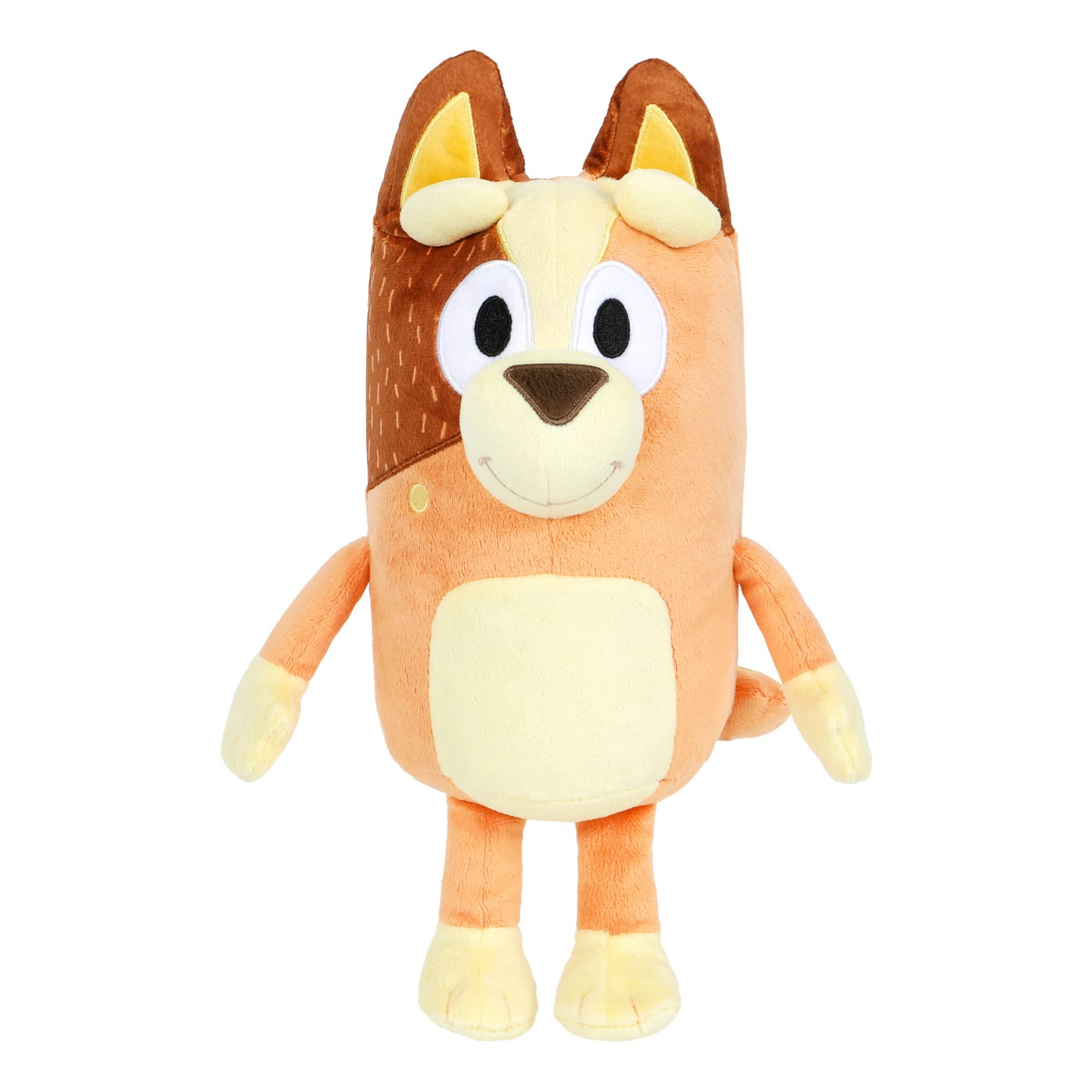 Bluey Bluey - 14\" Talking Chilli (Mum) Plush - Interactive - Plush Toy with 9 Phrases Theme Song